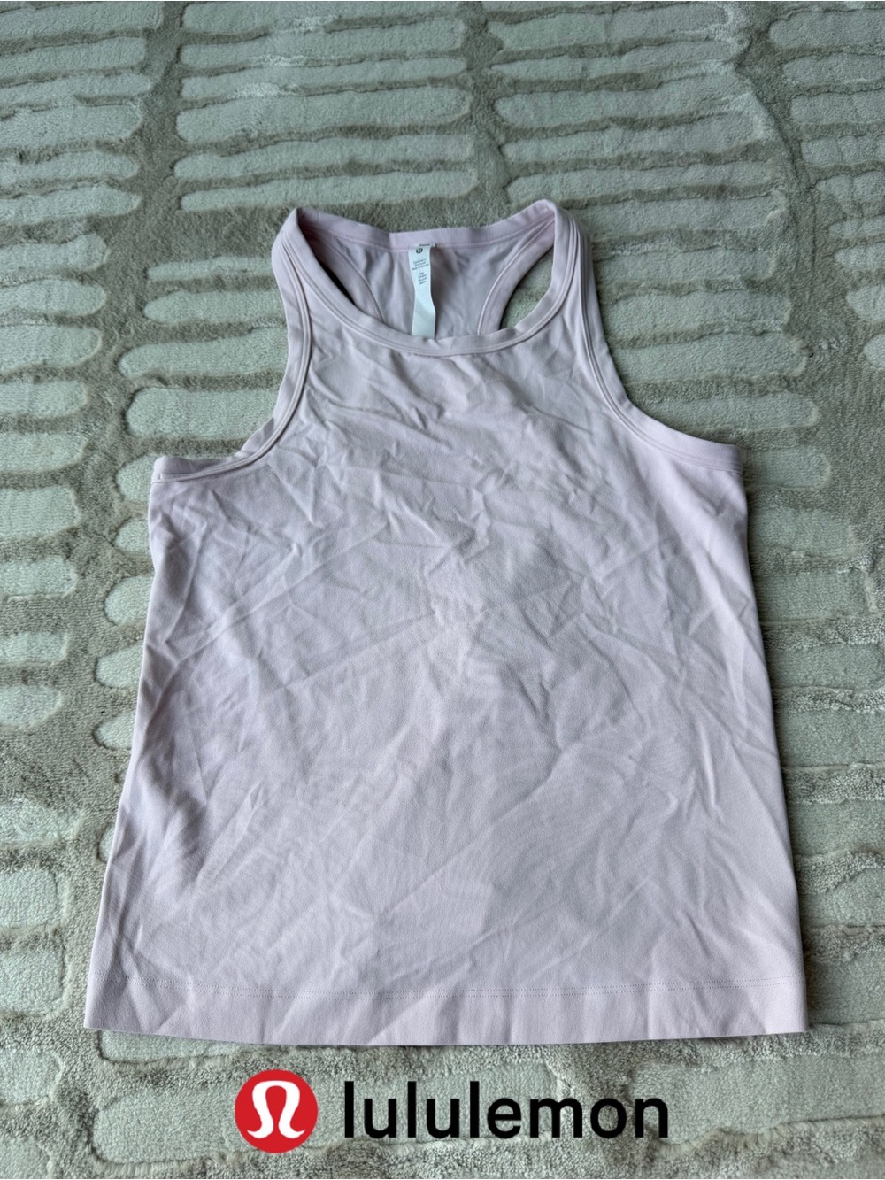 Lululemon Women's Light Pink Racerback Tank Top 8